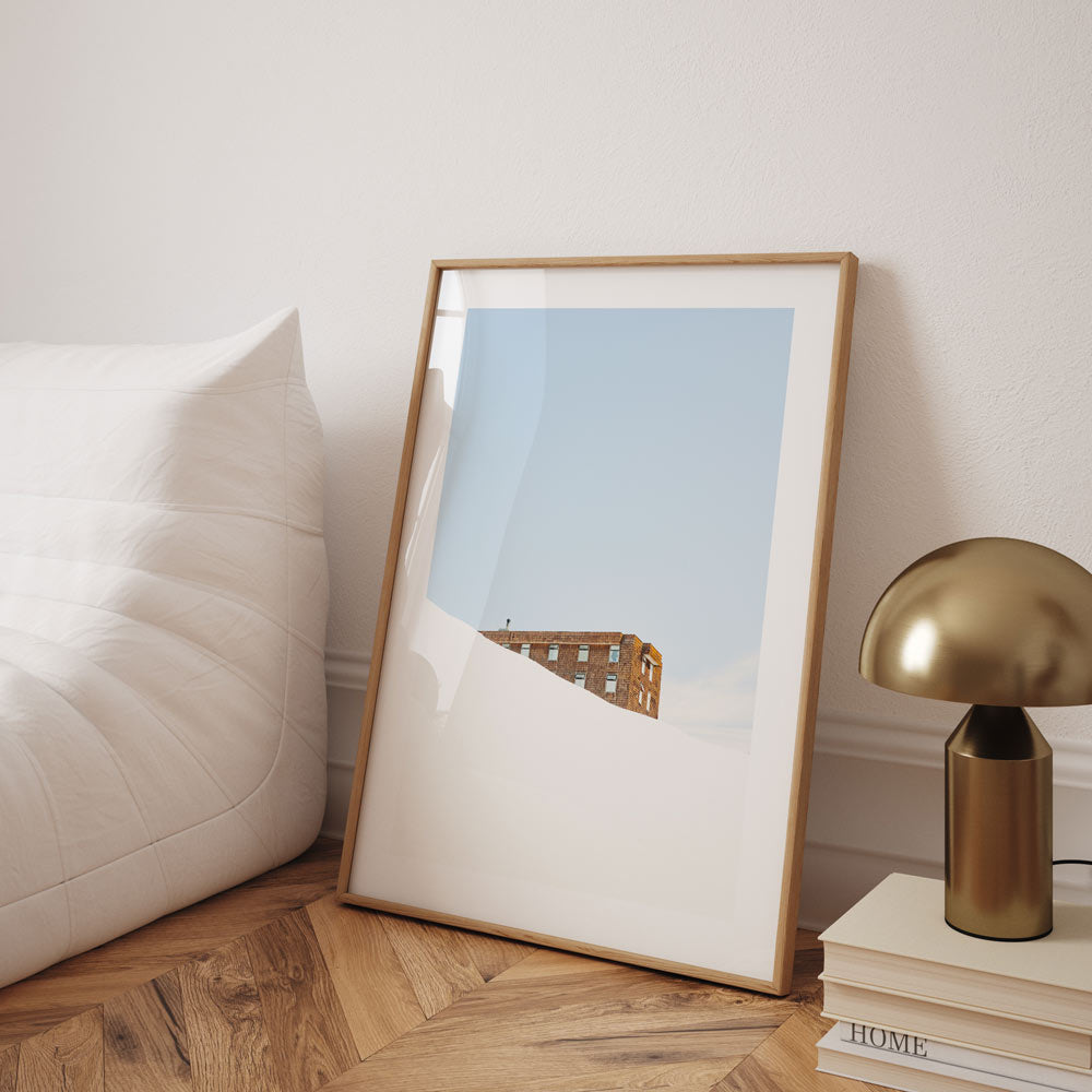 Transform your space with the serene beauty of Valle Nevado, Santiago, Chile captured in this stunning artwork.