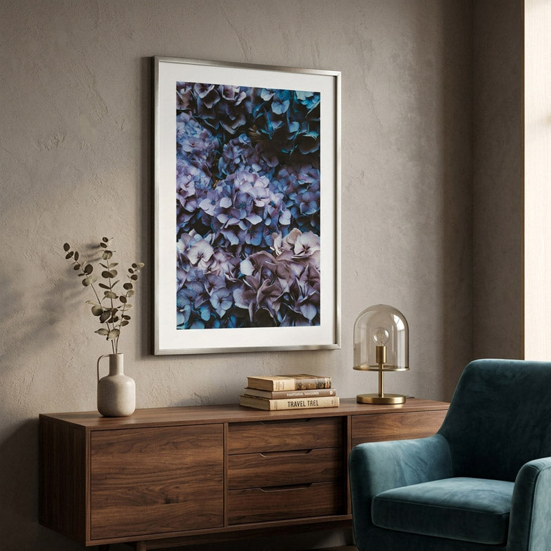 Hydrangea Blooms Art Print