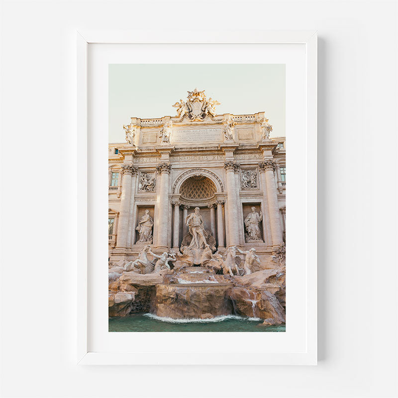 Rome Trevi Fountain Art Print