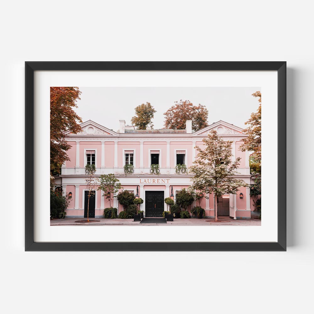Stunning facade of a Parisian building, bringing a touch of romance and sophistication to your home.