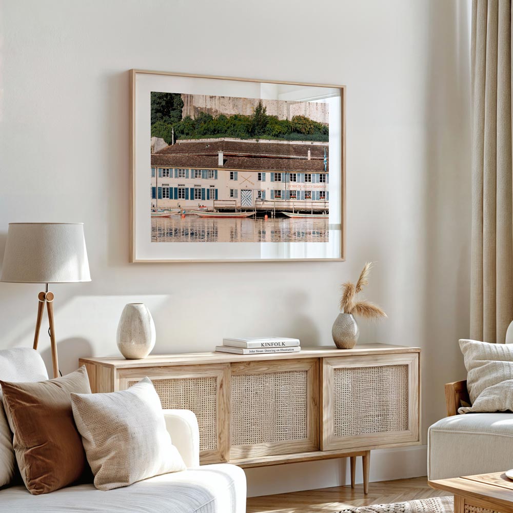 Limmat Club Zurich Art Print