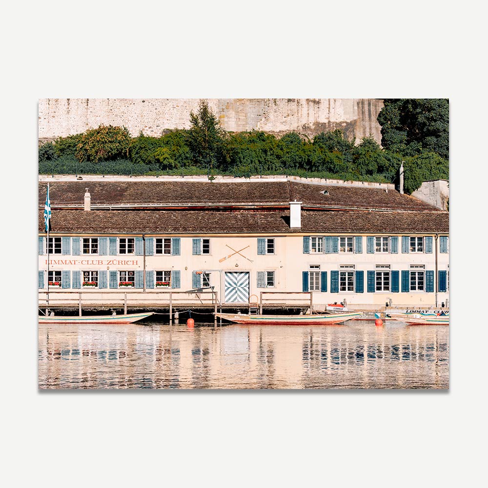 Limmat Boat Club Building in Zurich