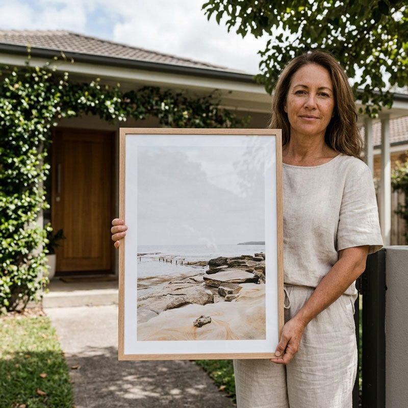 Mahon Rock Pool Art Print