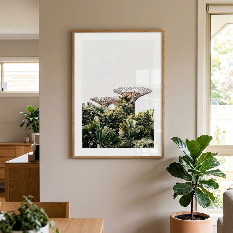 Super Trees the Bay Singapore Art Print