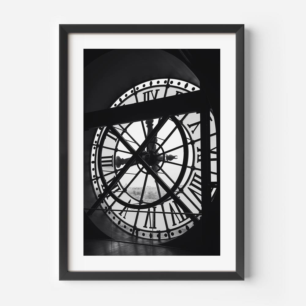 Musée d' Orsay Clock Art Print