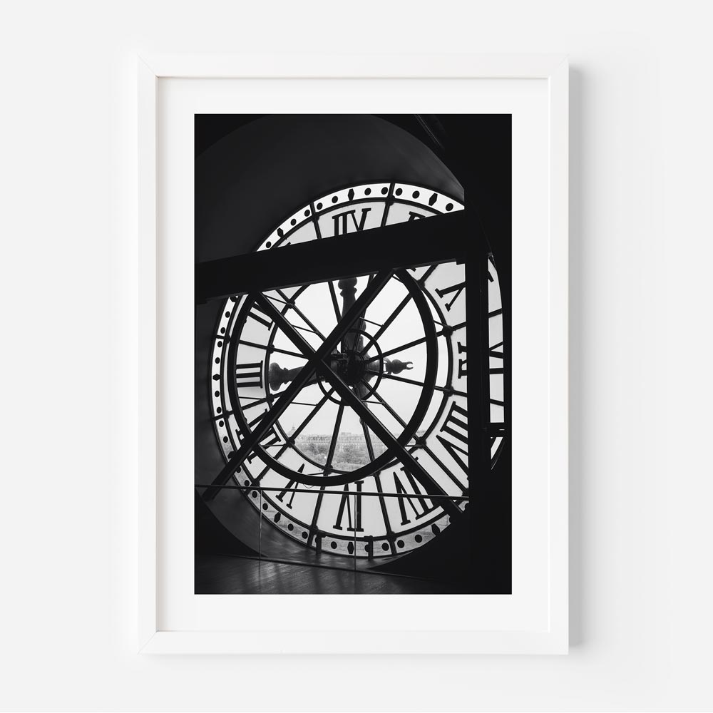 Musée d' Orsay Clock Art Print