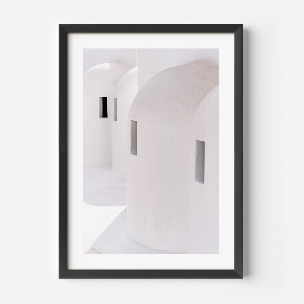 Mykonos Bay Hotel Art Print