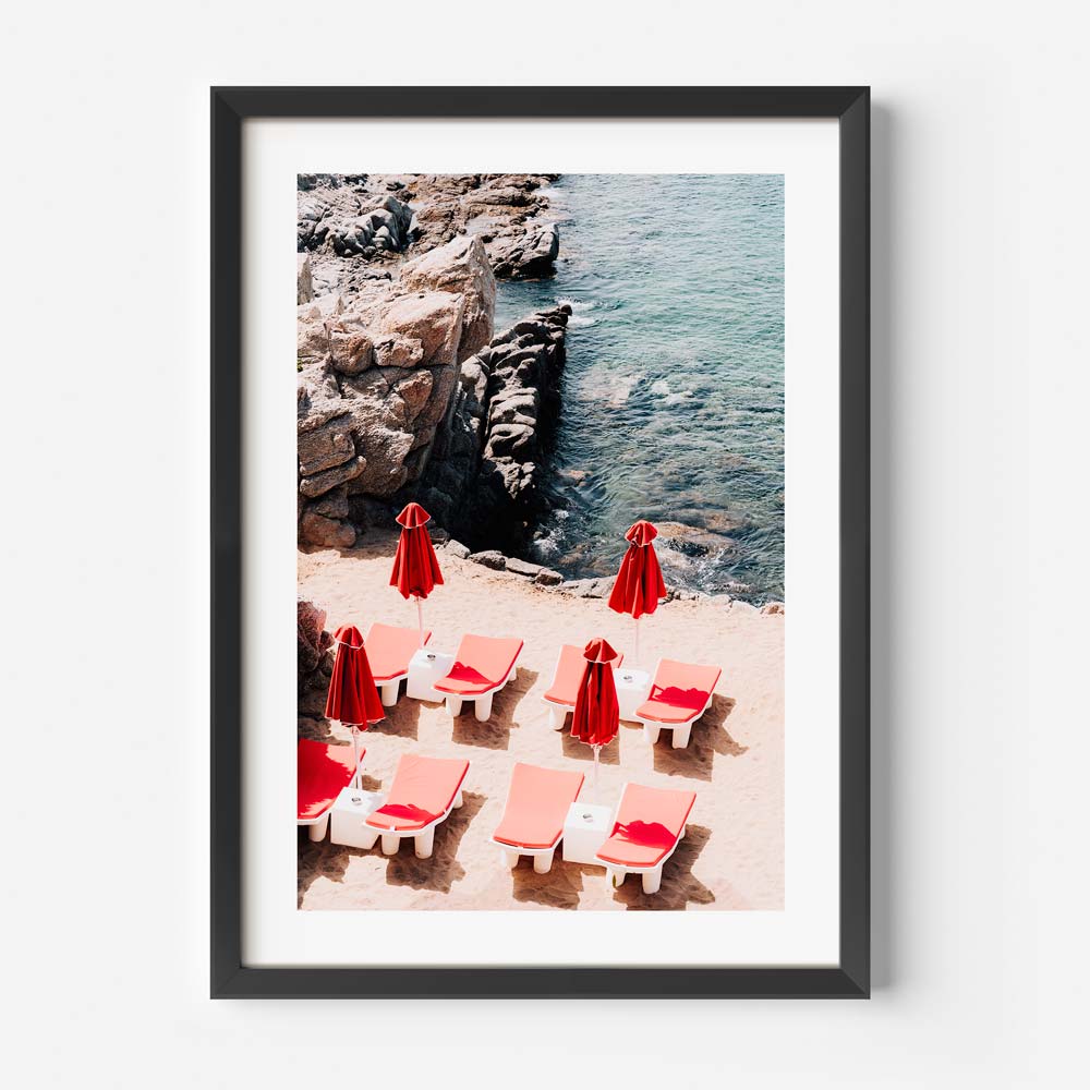Platys Gialos I Mykonos Art Print