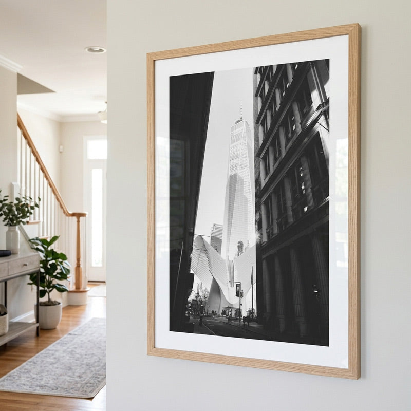 BW Oculus NYC Art Print