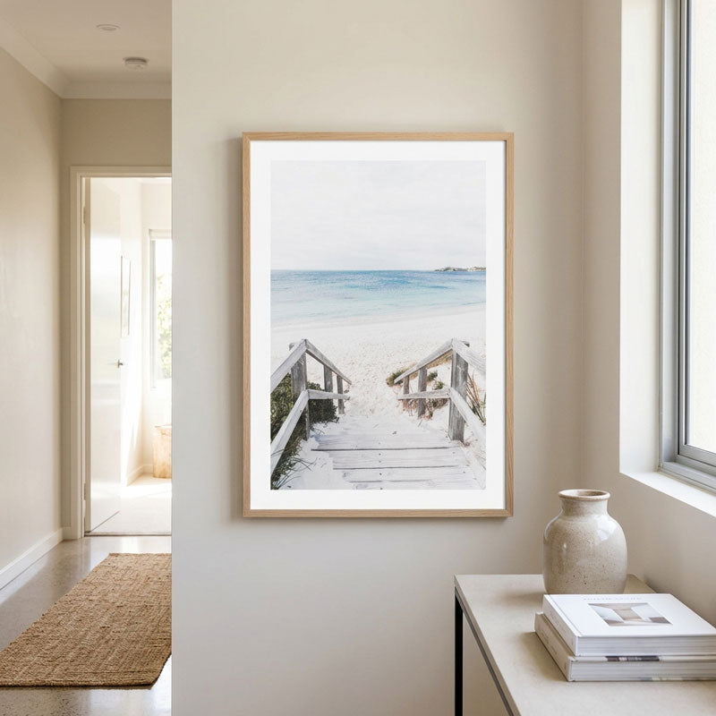 Parakeet Bay Rotto Art Print