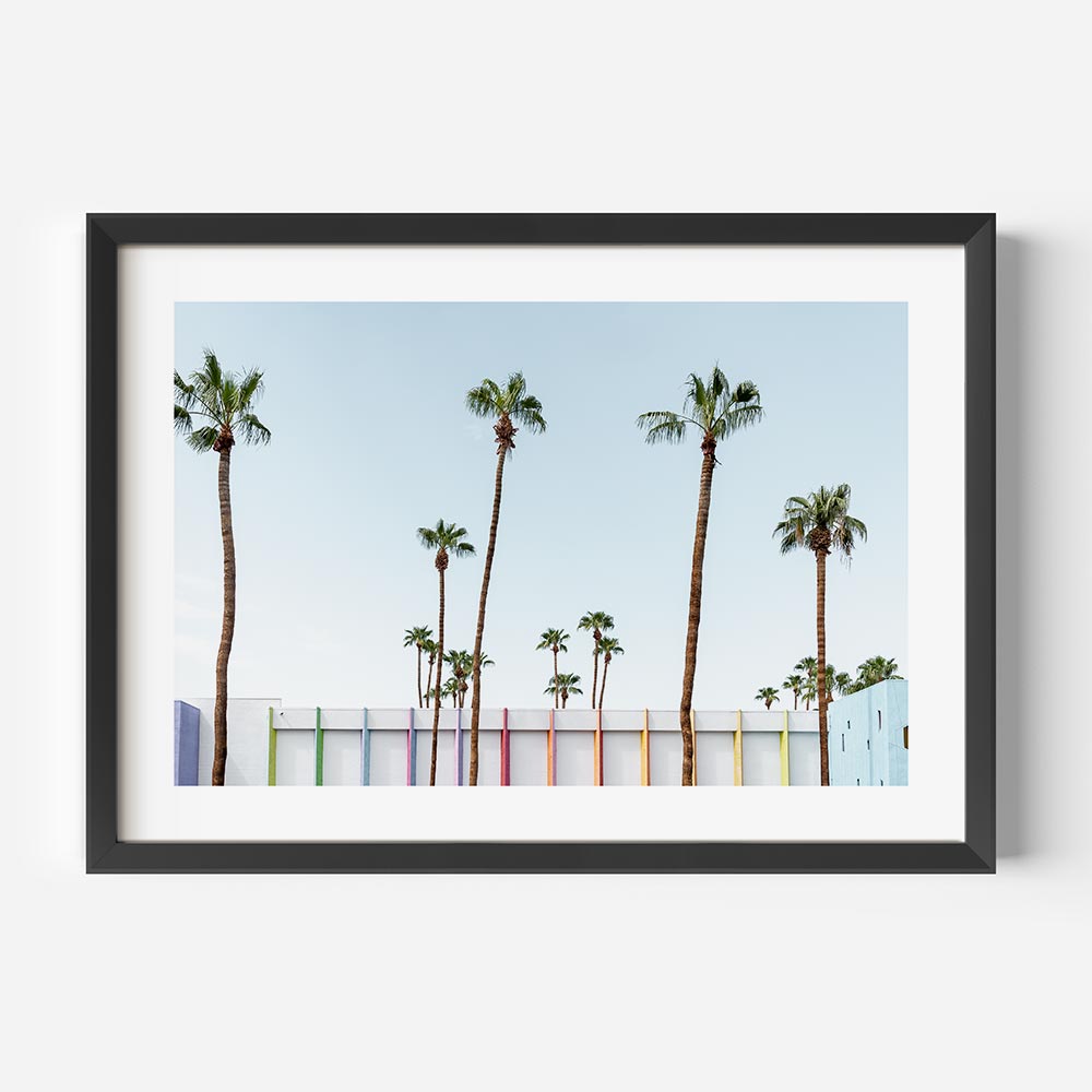 PS Saguaro Hotel Palms Art Print