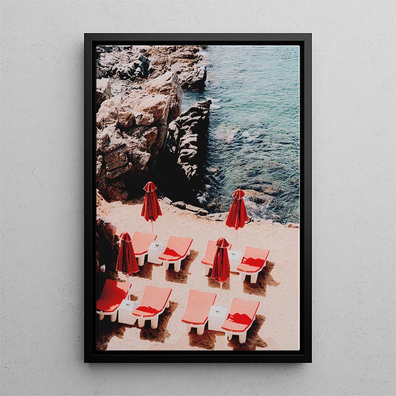 Platys Gialos I Canvas Art