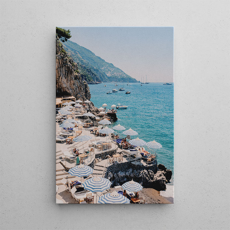 Summer On The Rock Canvas Art
