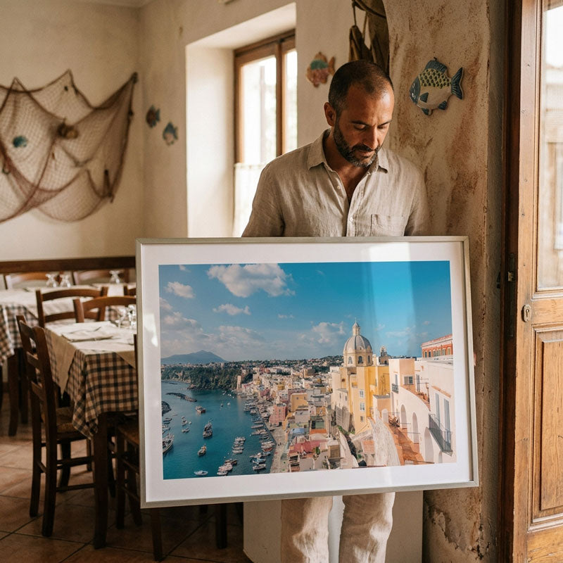 Marina Corricella View Art Print