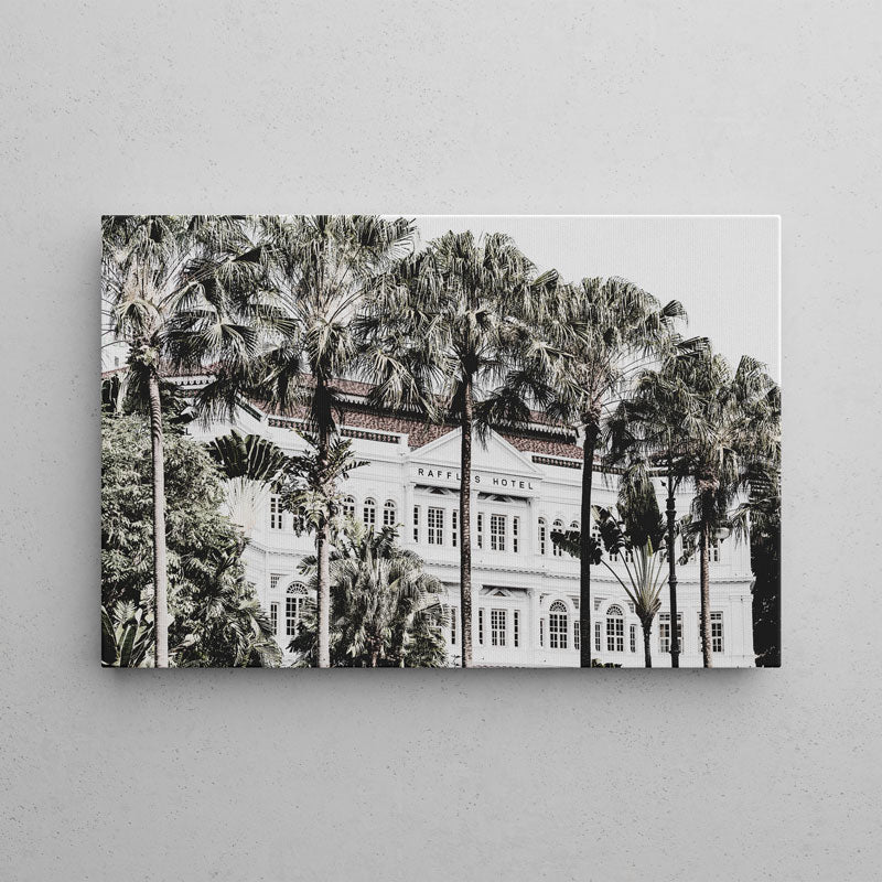 Raffles Hotel SG Canvas Art