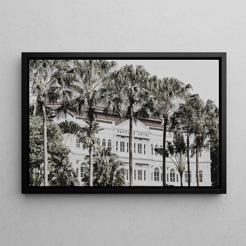 Raffles Hotel SG Canvas Art