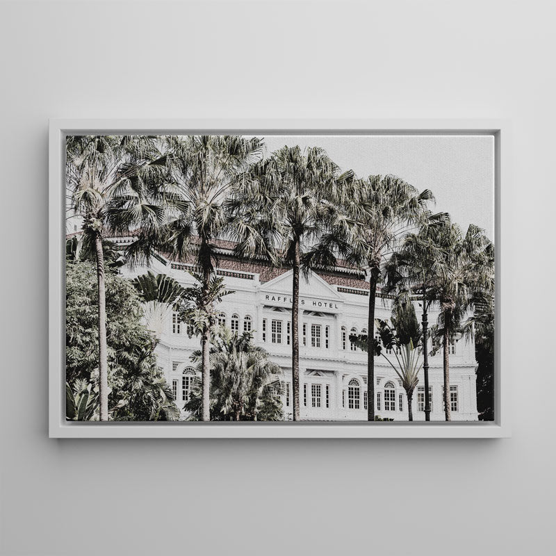Raffles Hotel SG Canvas Art
