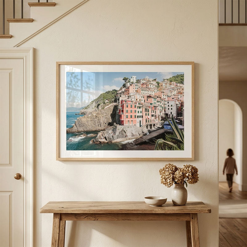 Riomaggiore Italian Summer 25 Art Print