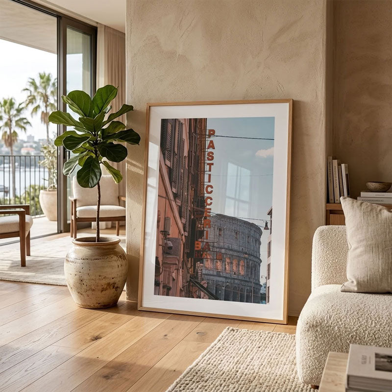 Via di Colosseo Rome Art Print