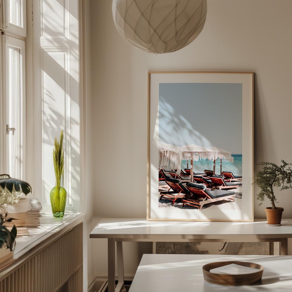 Elia Bliss Mykonos Art Print