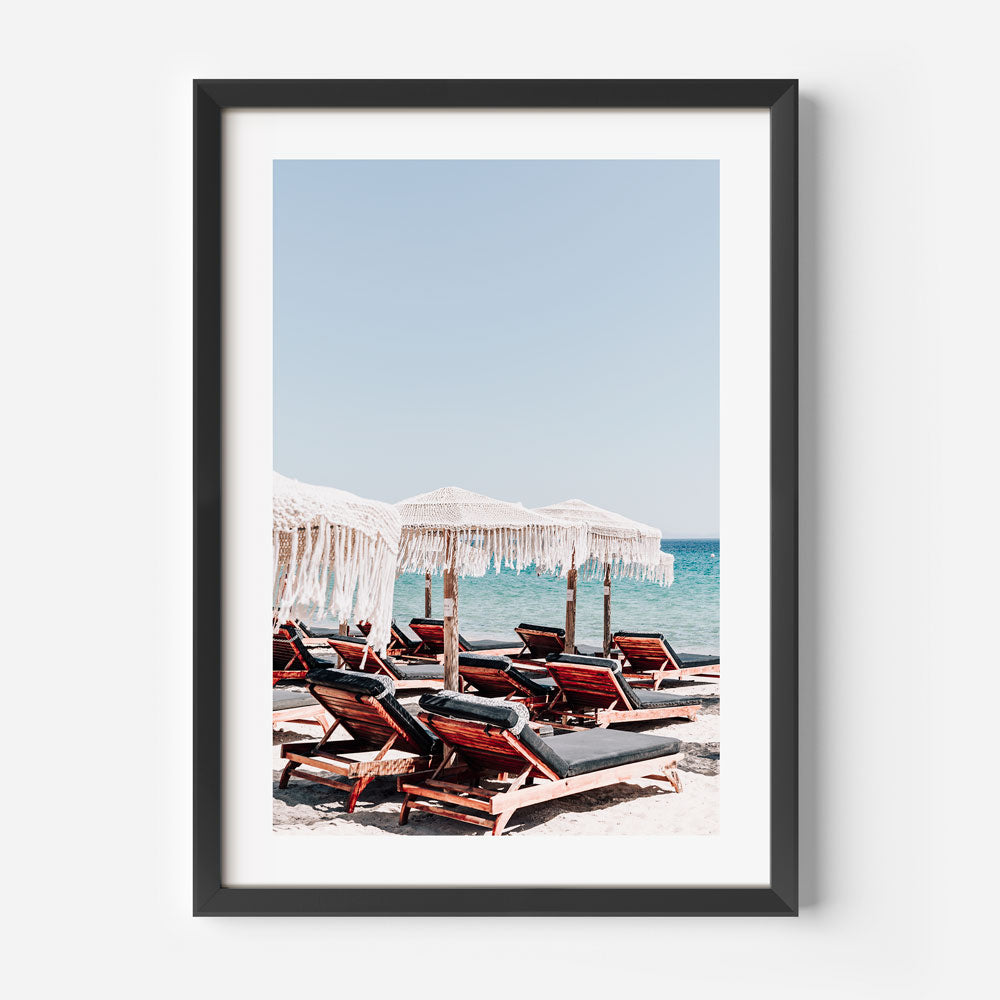 Elia Bliss Mykonos Art Print