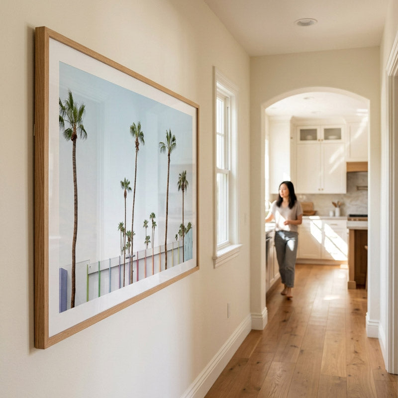PS Saguaro Hotel Palms Art Print