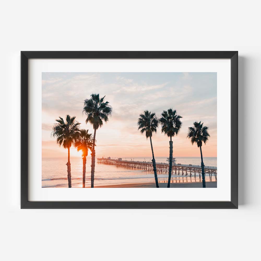 Sunset at San Clemente Art Print