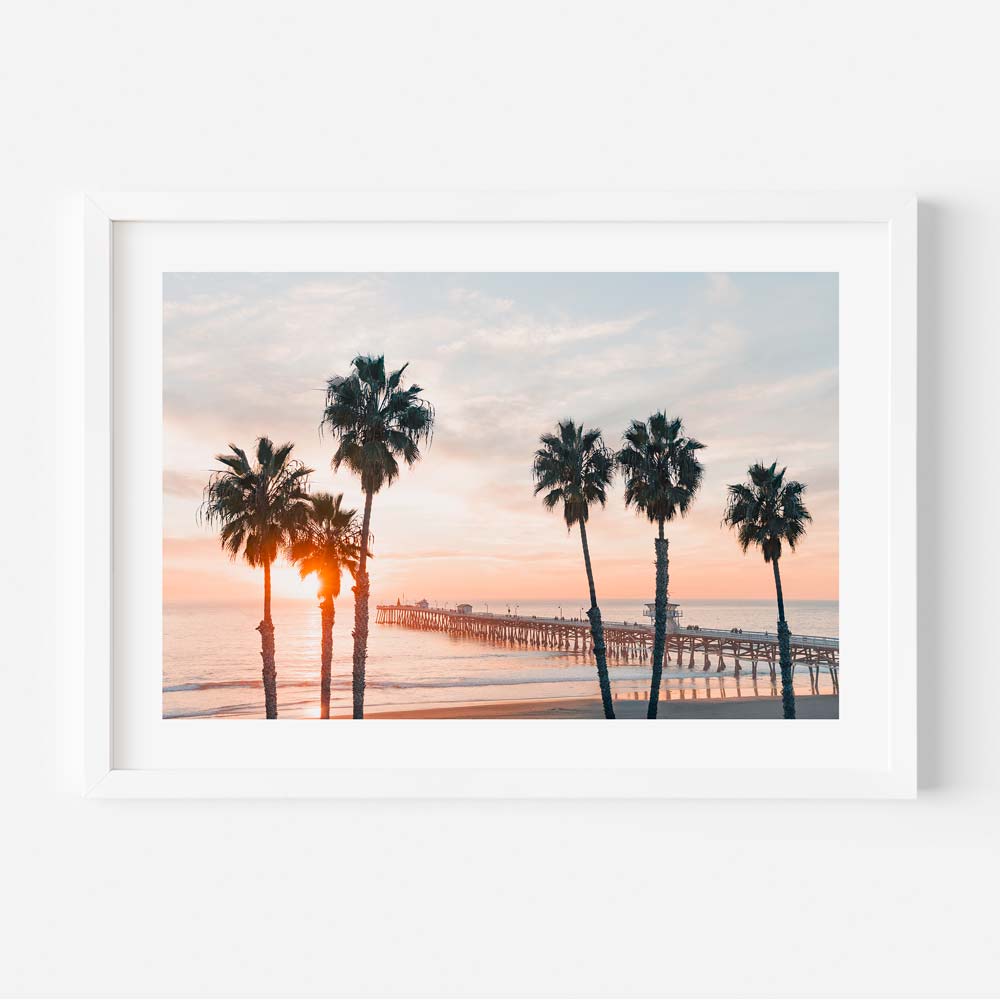 Sunset at San Clemente Art Print