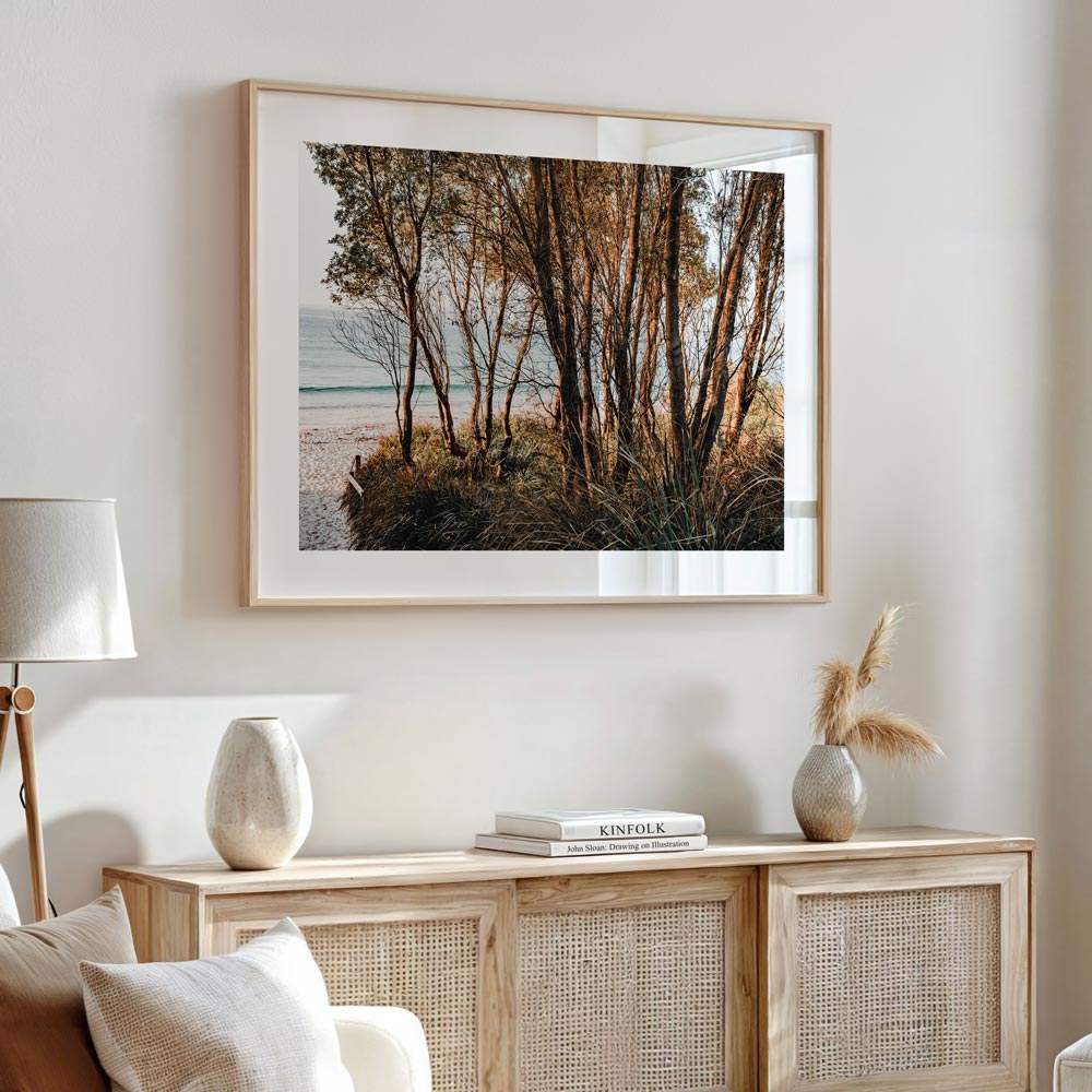 Serenity in Silhouette Art Print