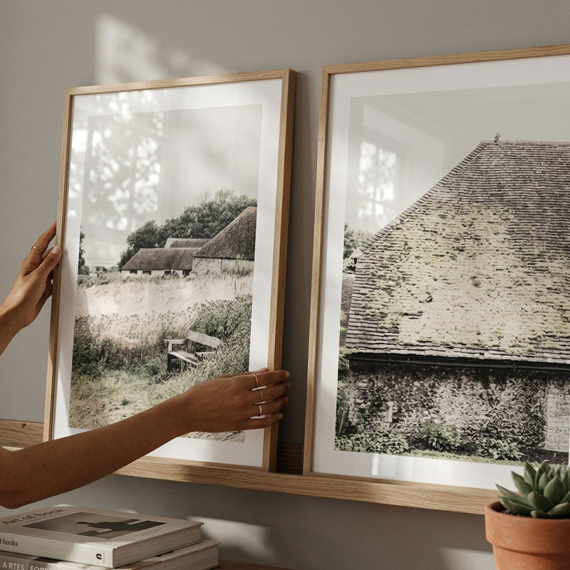 Old Farm House England Art Print