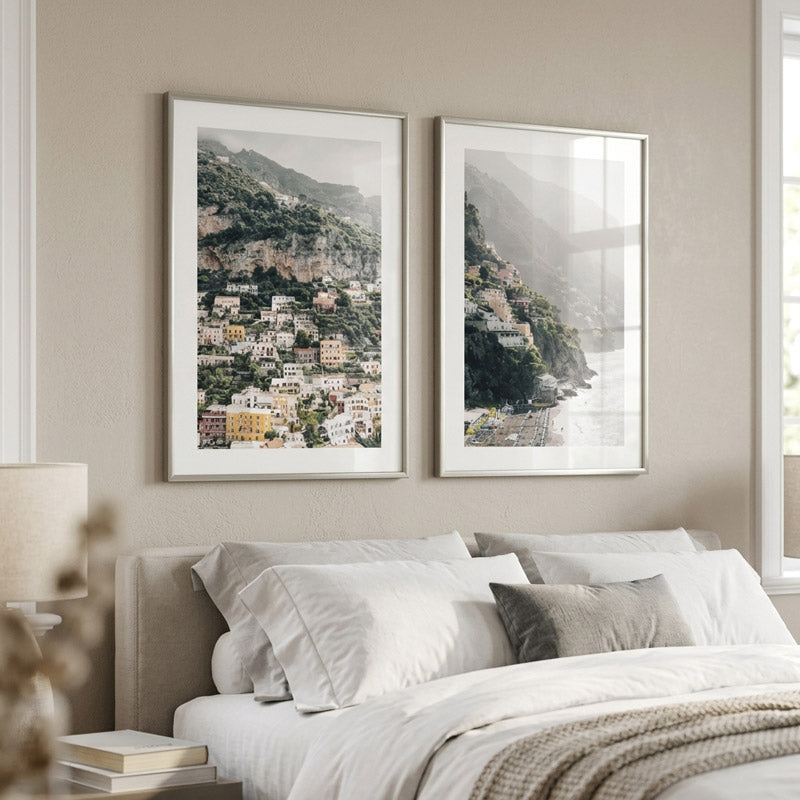 Positano Town II Art Print