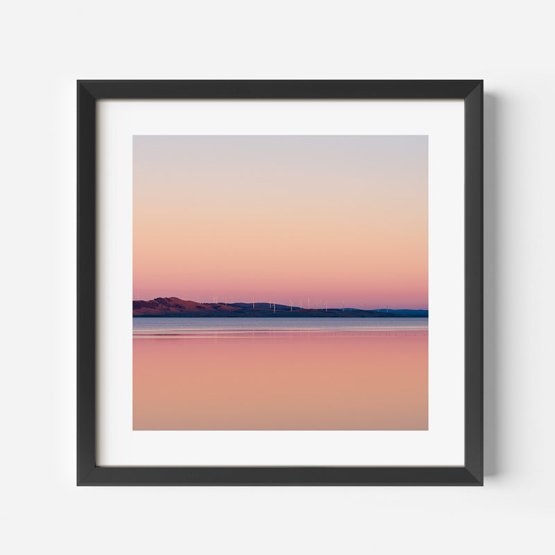 Lake George Sunset SQ Art Print