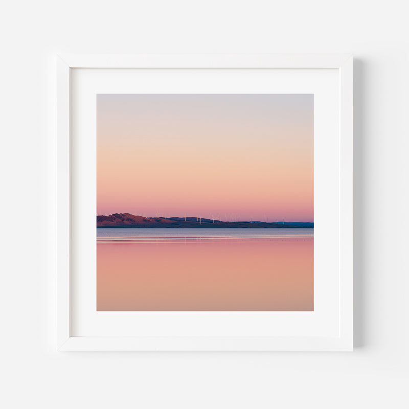 Lake George Sunset SQ Art Print
