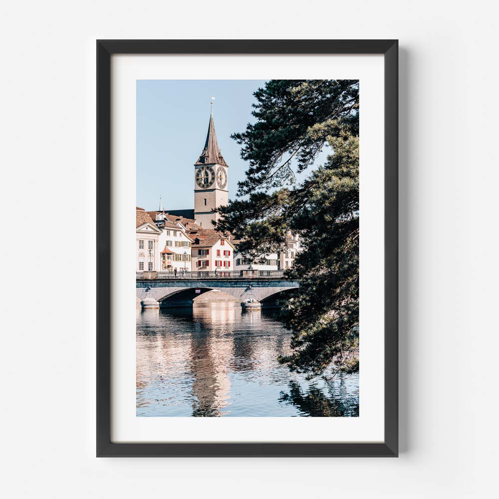 Meet Me At St. Peter Zurich Art Print