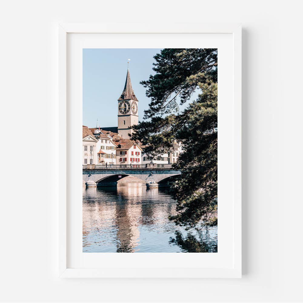 Meet Me At St. Peter Zurich Art Print