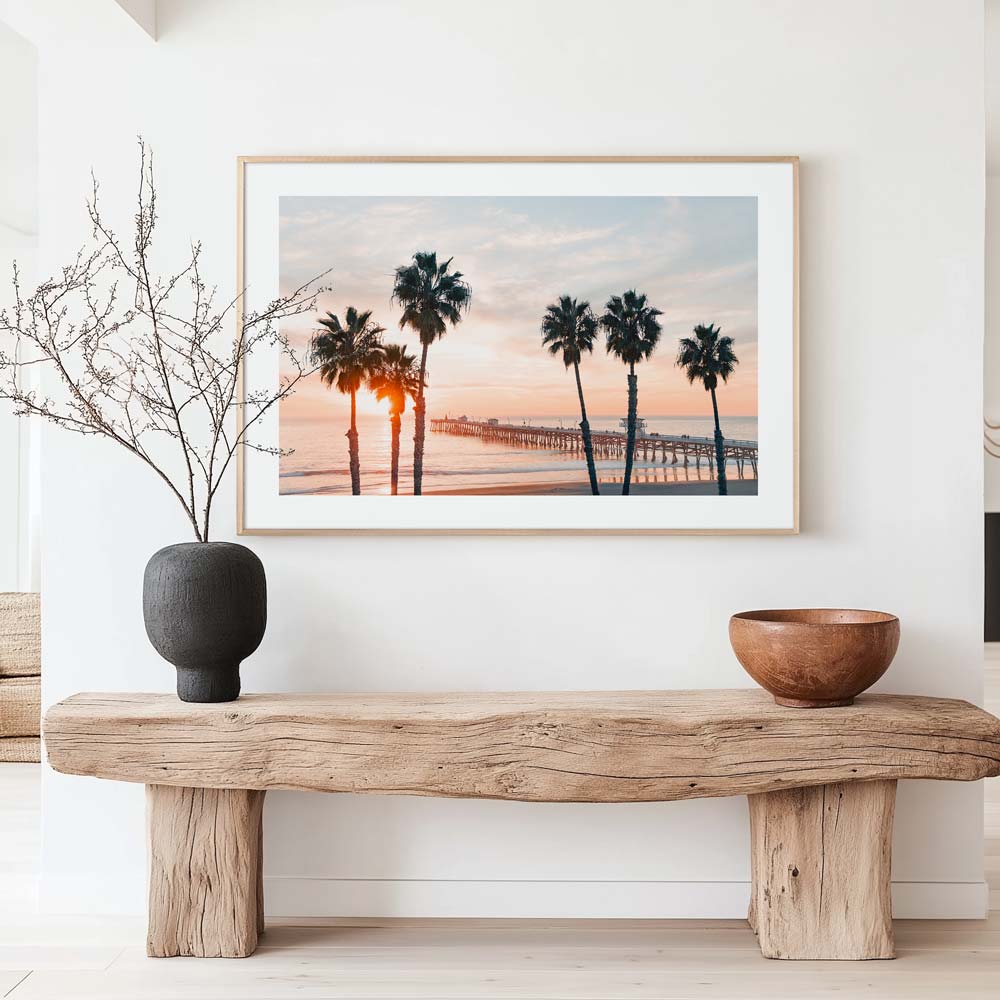 Sunset at San Clemente Art Print