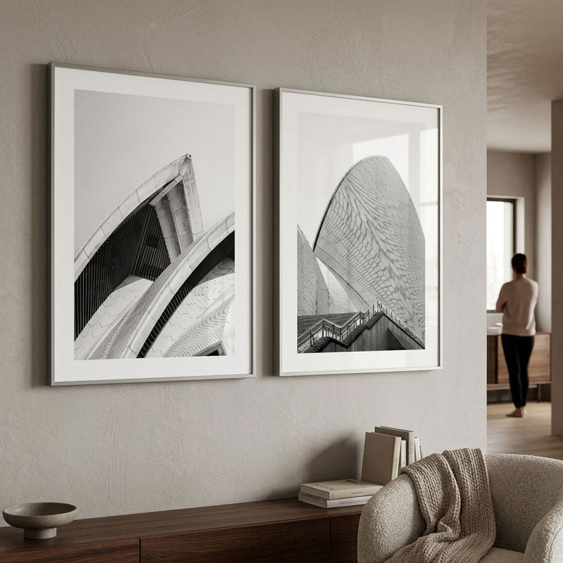 BW Opera House SYD II Art Print