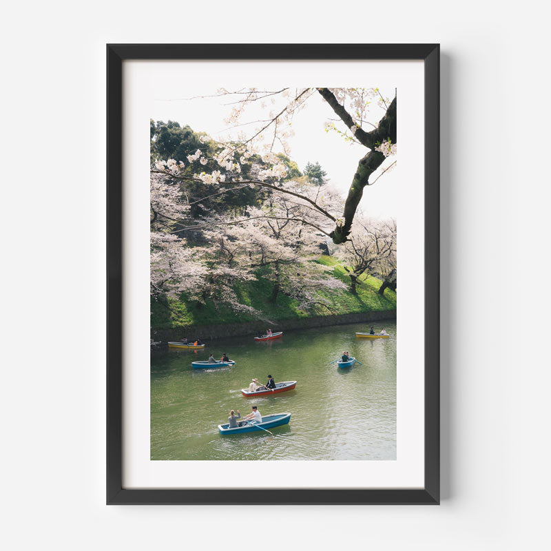 Chidorigafuchi Moat Art Print