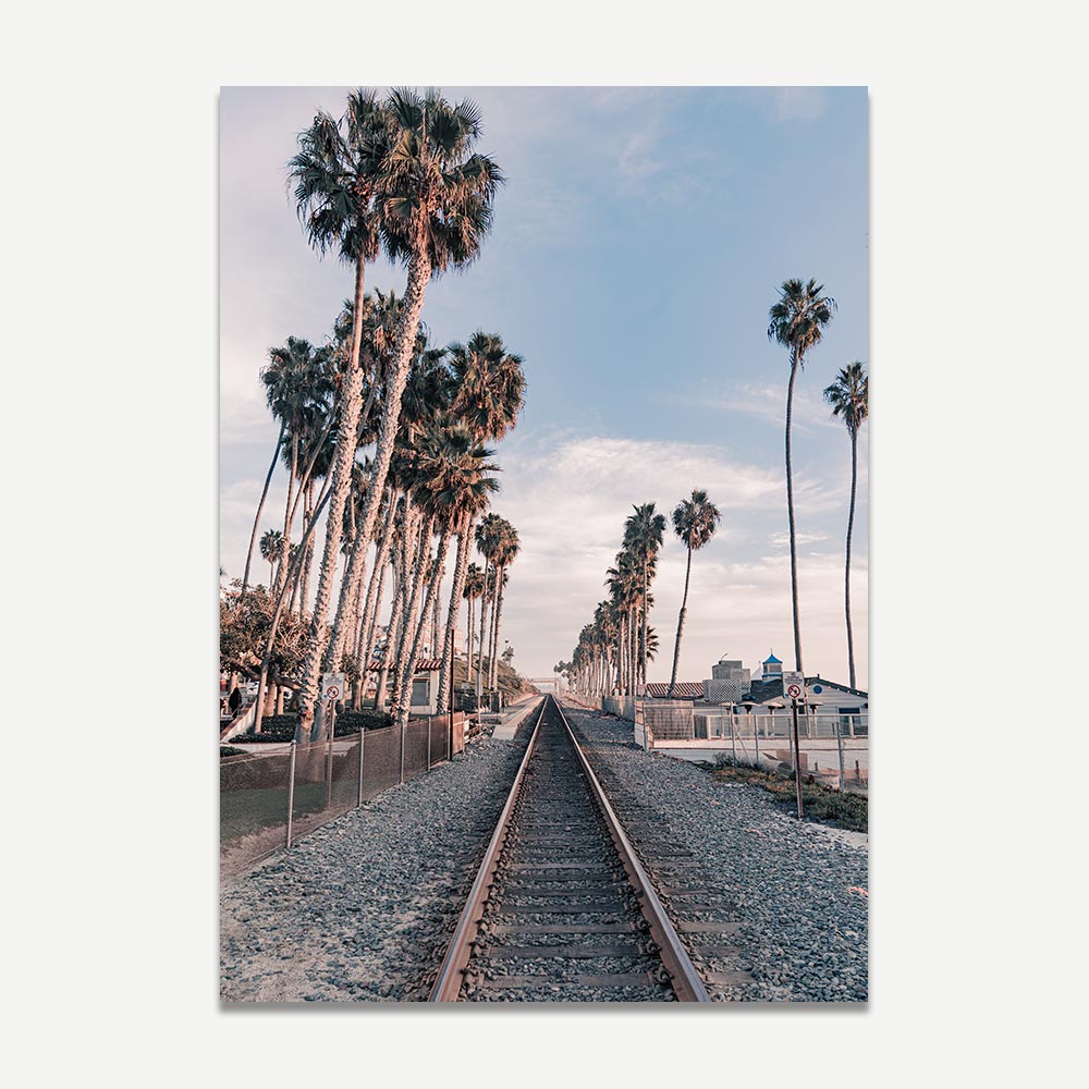 Train Track print