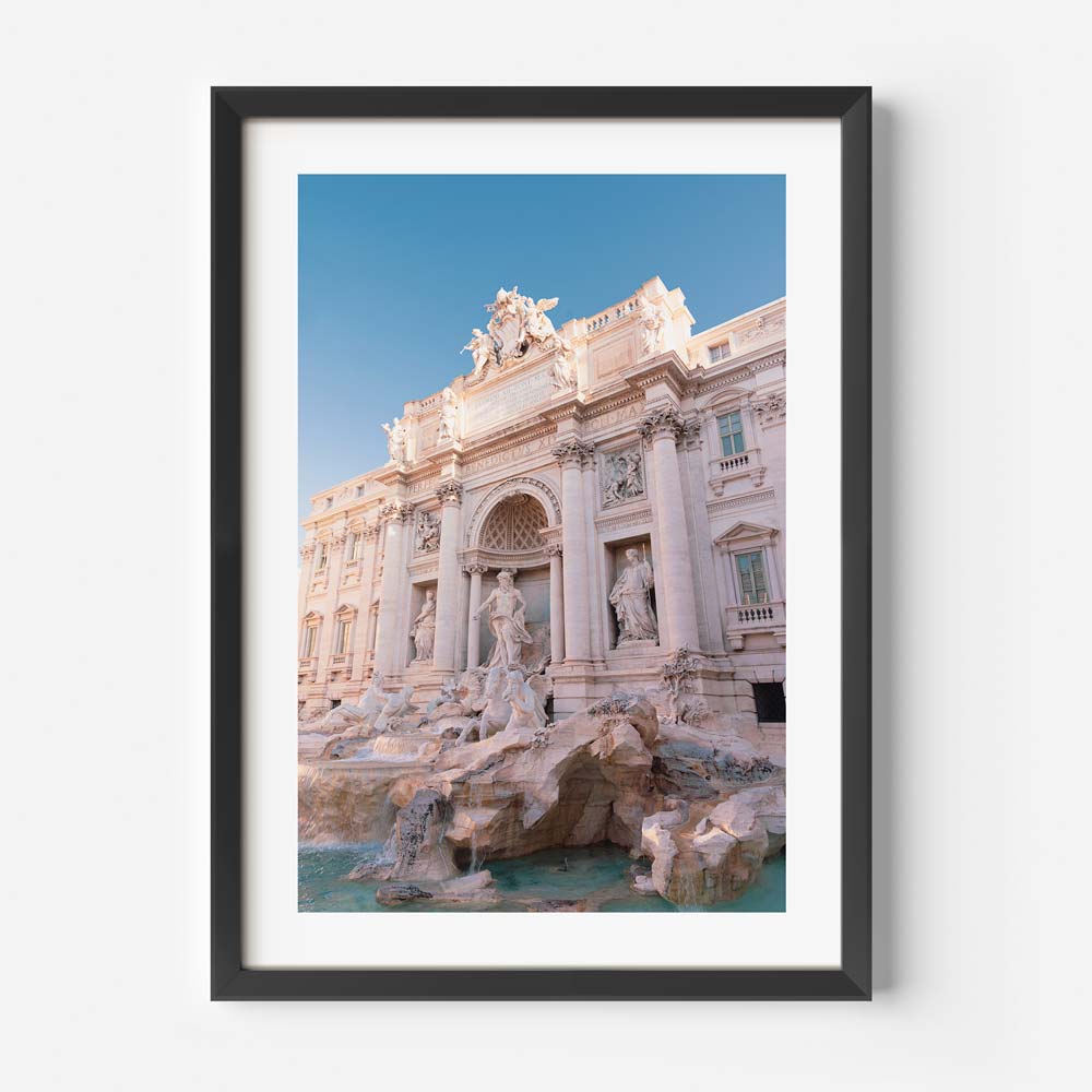 Trevi Fountain Rome Art Print