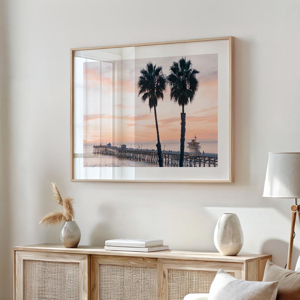 SC Heaven California Art Print