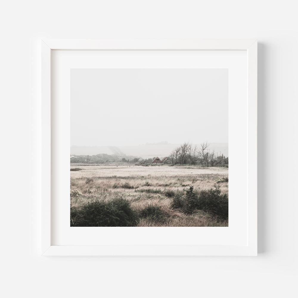 English Farm Sussex Art Print