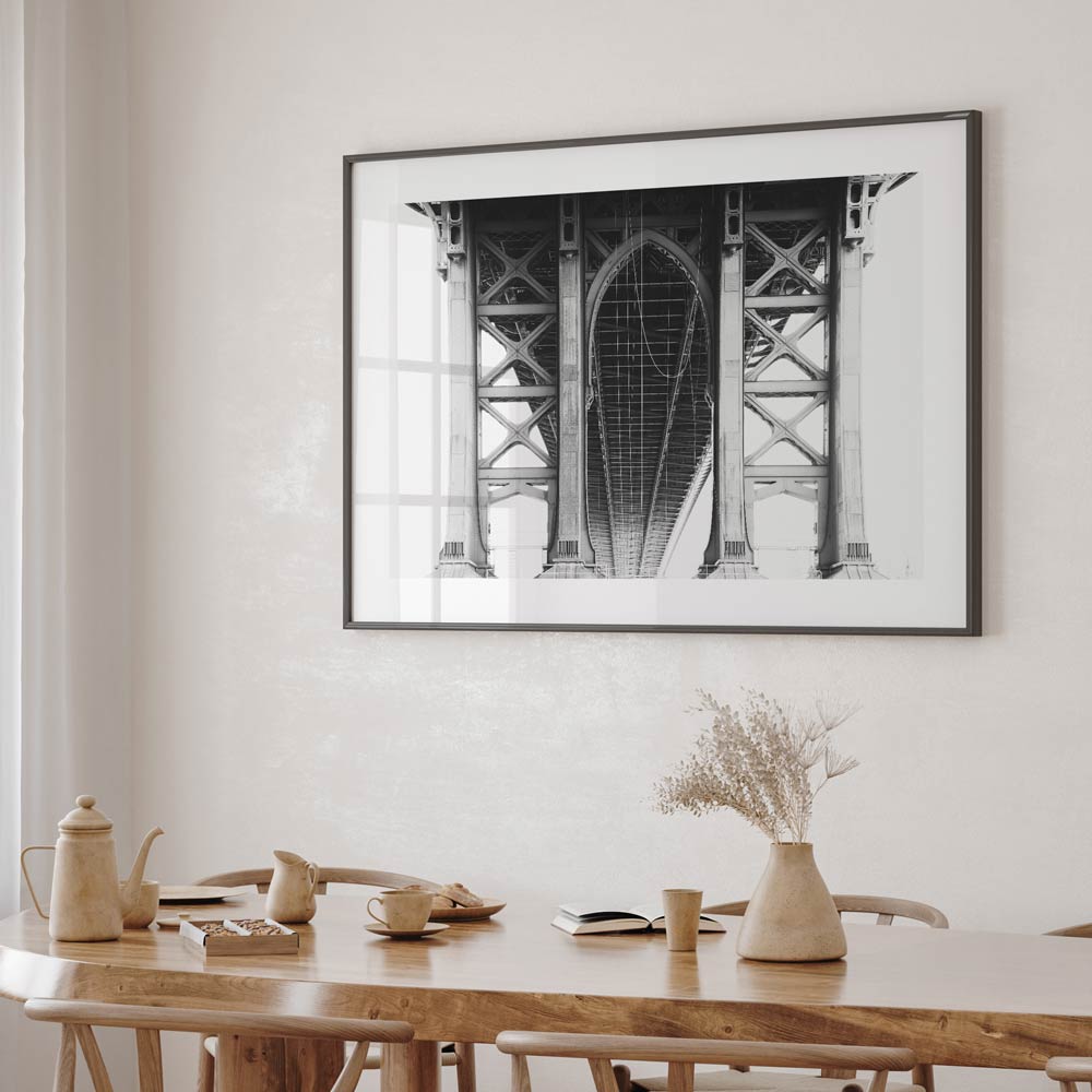 Under Manhattan Bridge Art Print