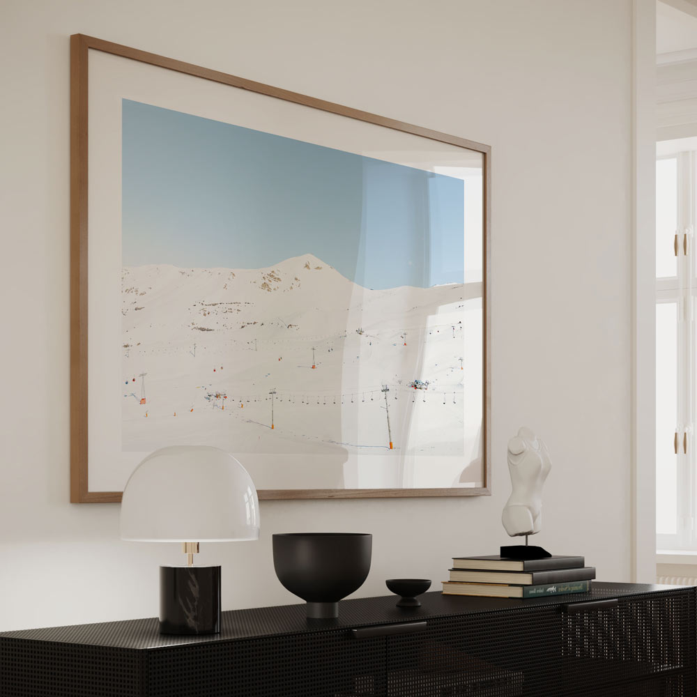 Late Season View, Valle Nevado, Santiago, Chile - Captivating wall art for any room.