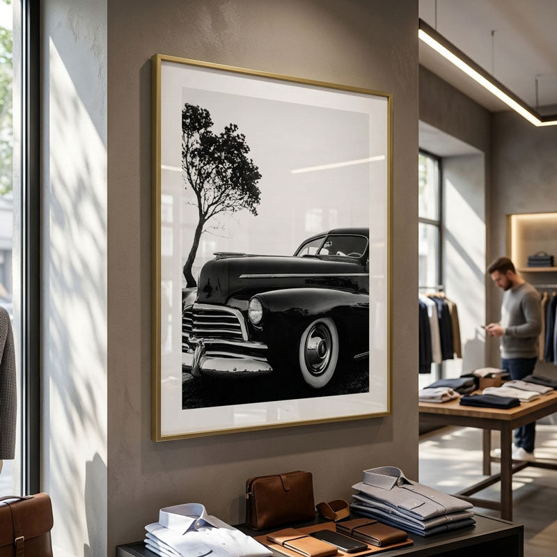 Fleet Master Classic Car Art Print