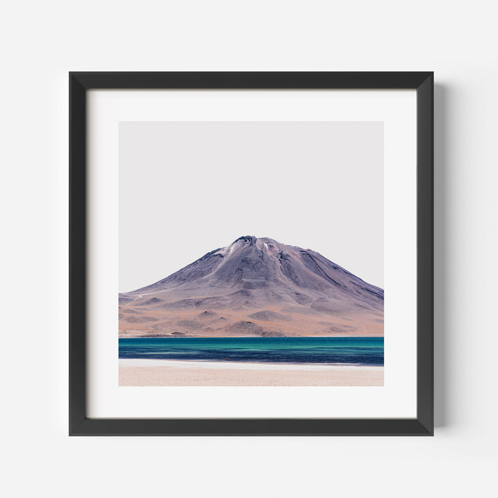 Embark on a visual journey with the majesty of Volcán Azul - Enhancing your Fine Arts Collection for Home Decor.