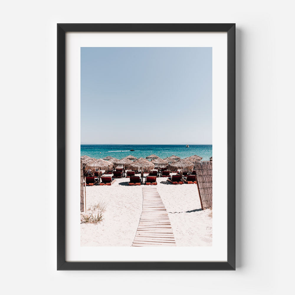 Pathway Elia Mykonos Art Print