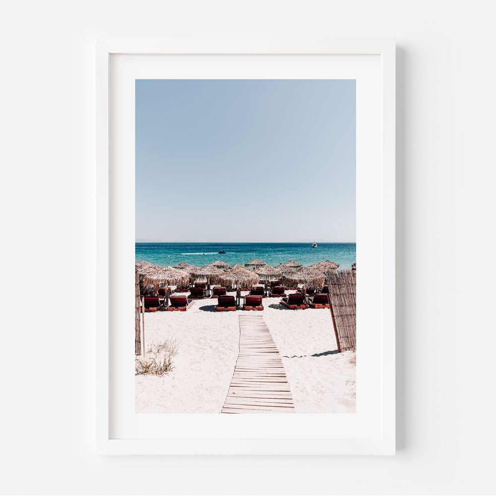 Pathway Elia Mykonos Art Print