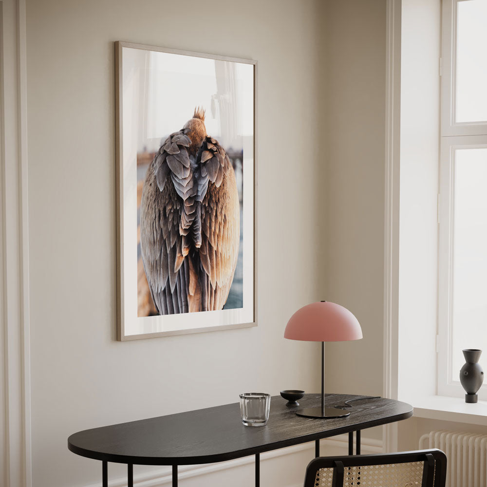 Elisha Baby Pelican Art Print