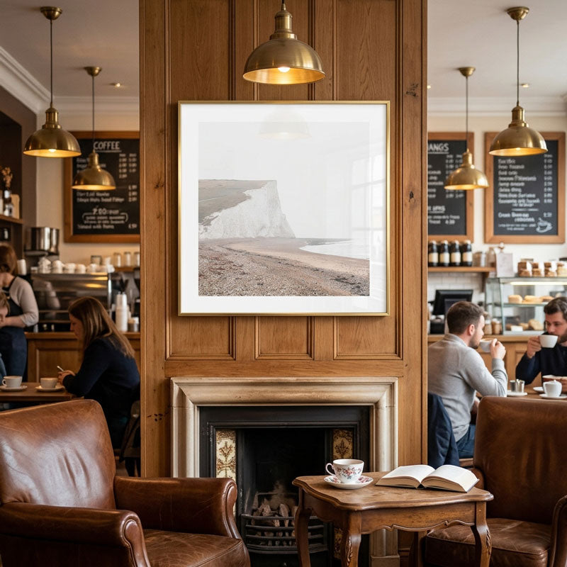 Seven Sisters White Cliff Art Print